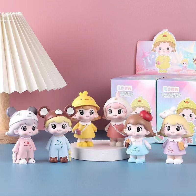 来图定制盲盒公仔卡通摆件可爱礼品工艺品PVC注塑潮玩手办工厂