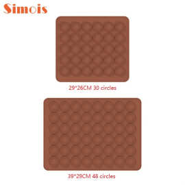 宁波工厂食用级硅胶饼干巧克力马卡龙垫子烤垫烘焙工具DIY现货