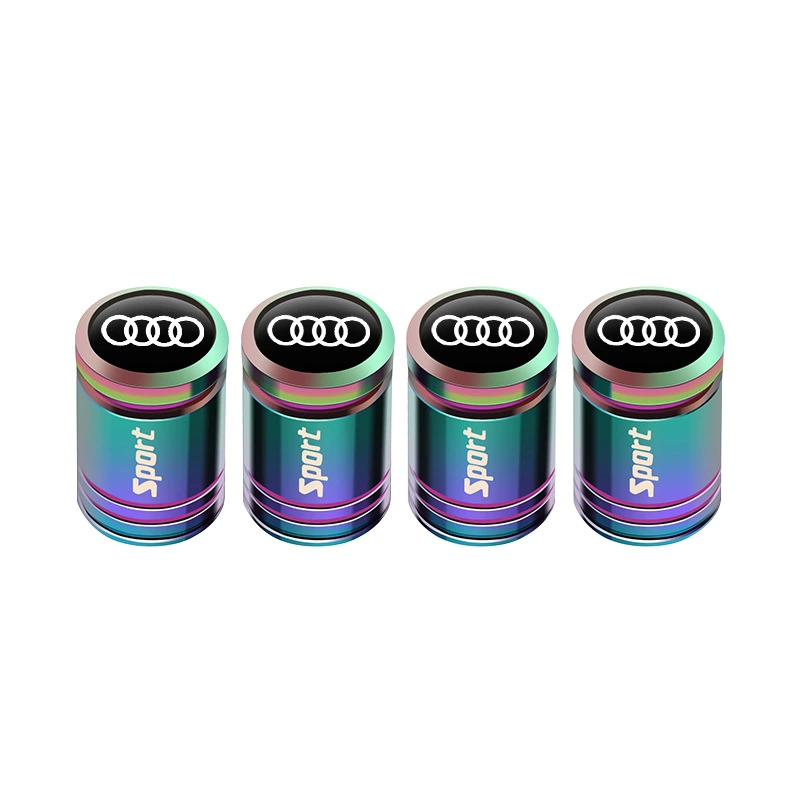 Подходит для Audi A6L A4L A3 A5 Q3 Q5L A7 A8 колпачок вентиля шины металлический противоугонный крышка сердечника клапана