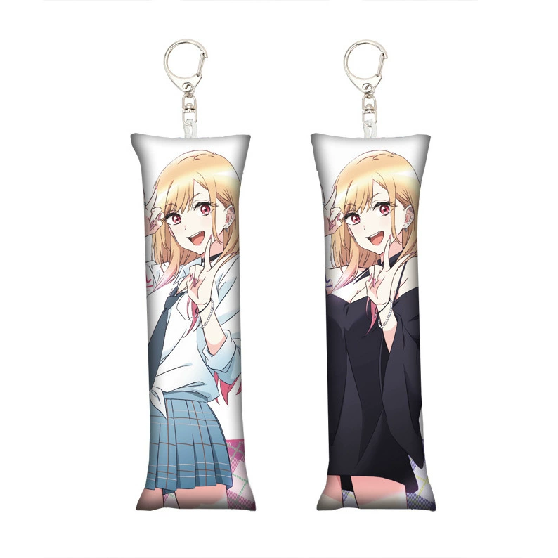 [动漫更衣人偶坠入爱河小抱枕钥匙扣迷你书包挂饰Mini Dakimakura] → аниме: переодевающаяся кукла влюбилась мини-подушка брелок для ключей