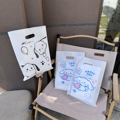 漫画かわいい厚いミニ小さな袋化粧品アクセサリーギフト衣類洋服店ハンドバックルプラスチック収納