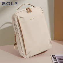 GOLF商务通勤双肩包女士休闲轻便15英寸电脑包出差旅行大学生背包