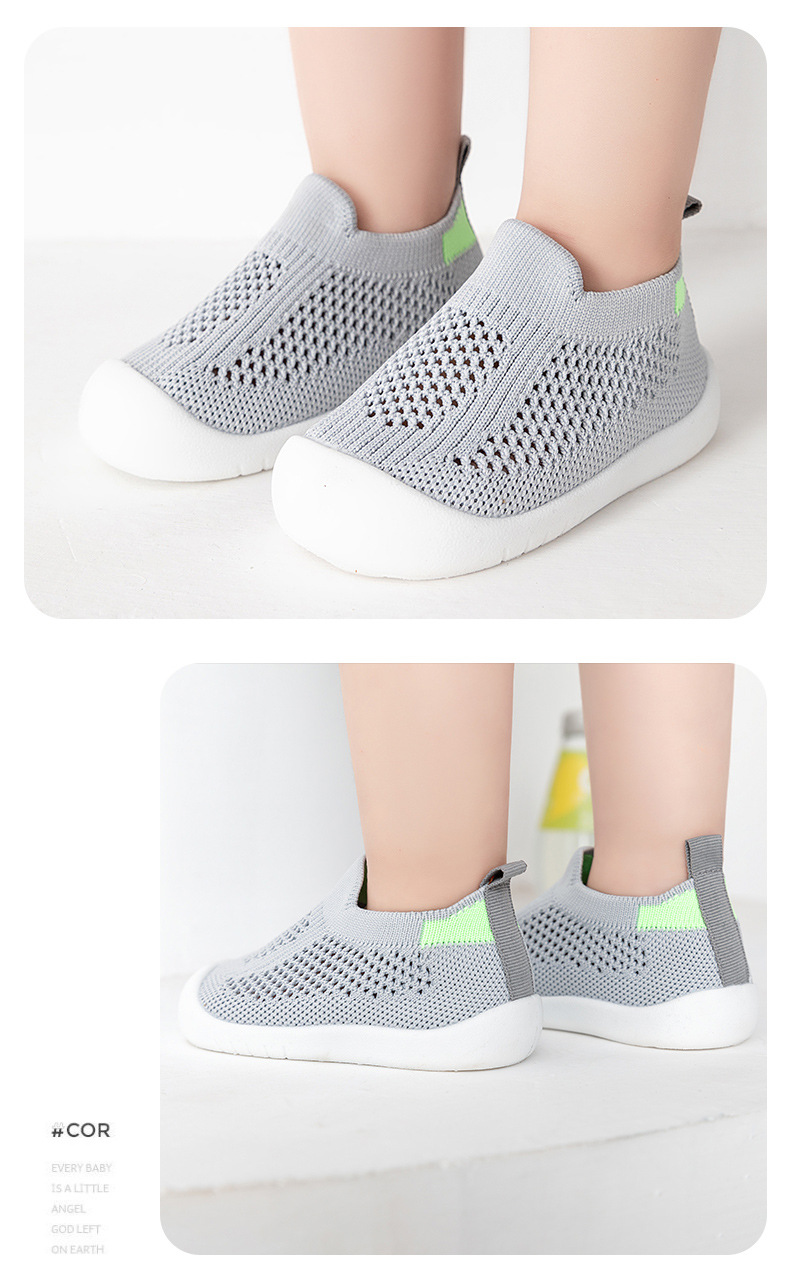 Babyschuh, 24-Kind-Schuh, lässig, atmungsaktiv, für Kleinkinder, Babys, Kinder, Mädchen, Jungen, Mesh-Sneaker, weiche Sohle, bequem, rutschfest, für Babys und Kleinkinder – Detail 16