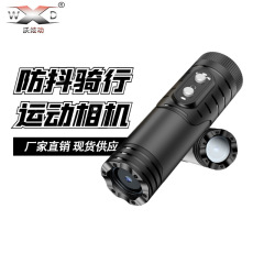 新型4kスポーツカメラhd WiFi手ぶれ補正バイクヘルメットカメラ懐中電灯式記録計