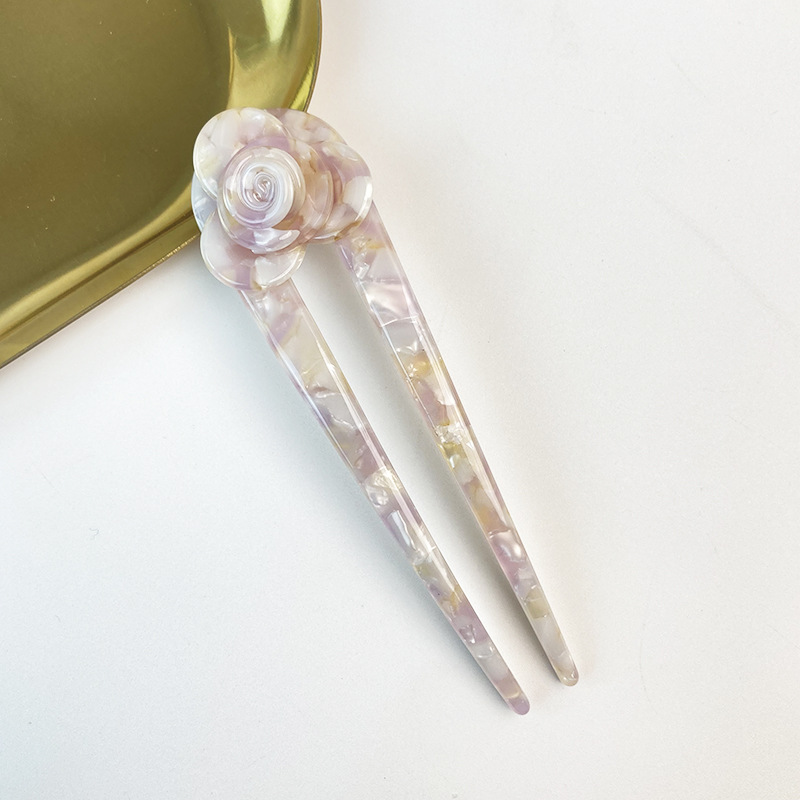 Acetic acid sheets Material Retro Women's Geometric Acetic Acid Sheets Hair Sticks