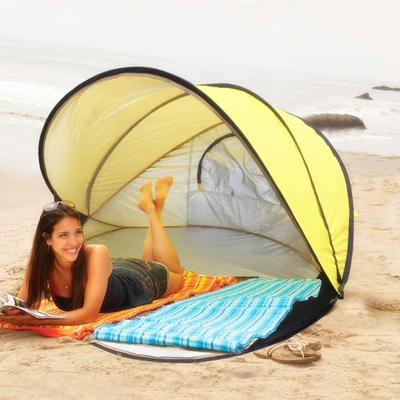 Foldable Fishing Double Tent, Çadırlar - yellow-double