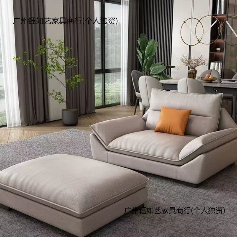 大小户型家用直排组合乳胶免洗布艺沙发 简约时尚现代科技布沙发|undefined