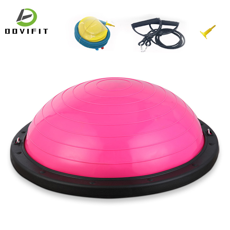 Yoga hemisferio especial Yoga a prueba de explosiones Bola de velocidad de onda Bola de fitness Bola de yoga Bola de equilibrio hemisferio cuerpo