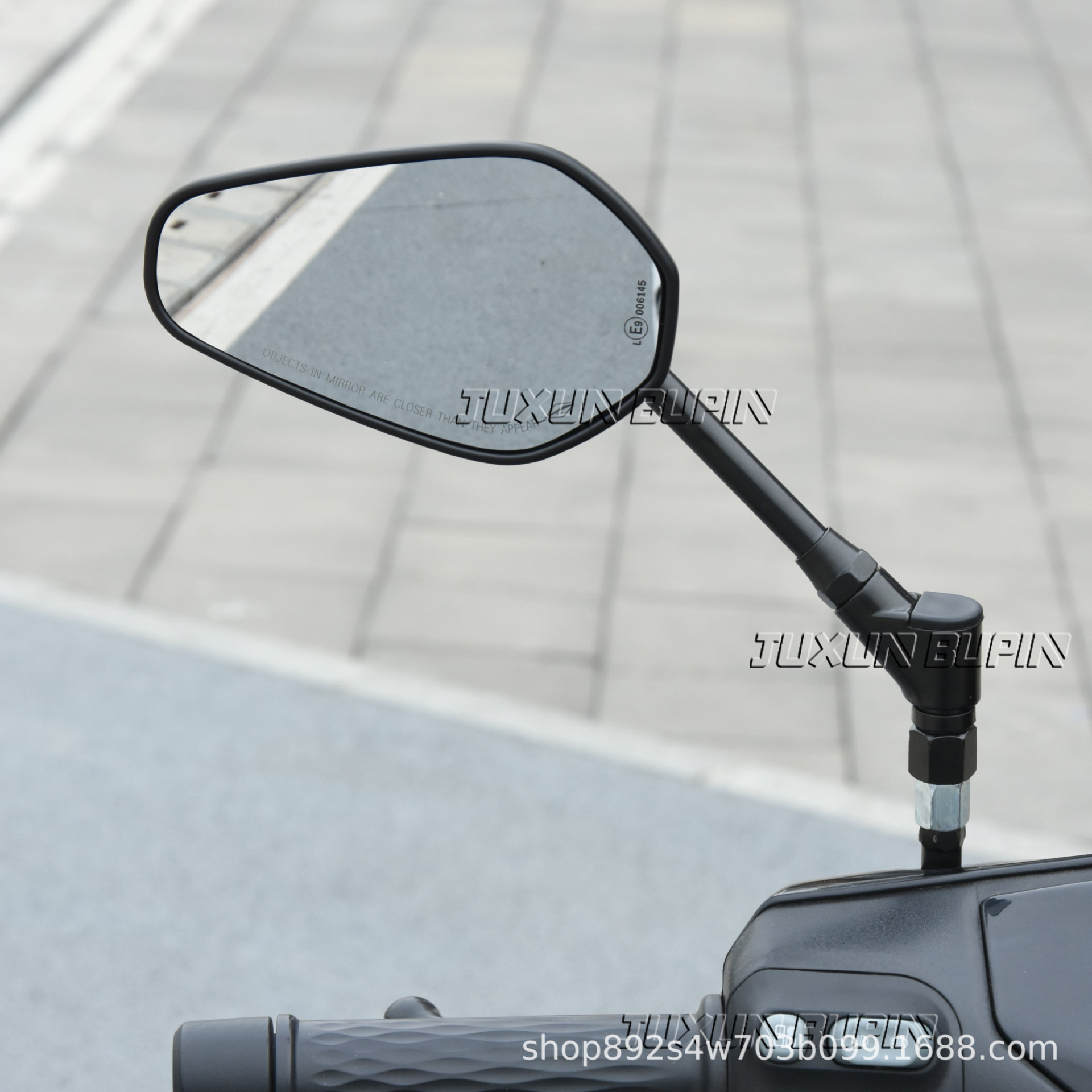 Suitable for Jihua AE8, Niu NLT, Ninebot E300P electric vehicles and motorcycles, universal modified rearview mirror