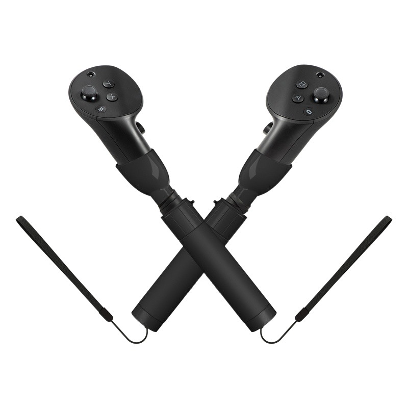 DEVASO Meta Quest Pro VR gafas de golf juego de sable de luz mango de extensión varilla mango soporte