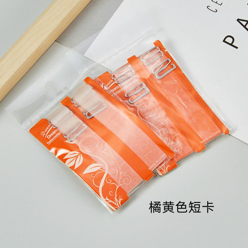 [Full] 1.5CM wide steel buckle widened high-grade steel buckle crystal transparent invisible frosted transparent shoulder strap