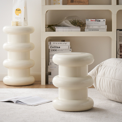 Nordic Creative Stool Designer Influencer Small Side Bench Living Room Sofa Side Table Small Apartment Home Use Shoe Changing Stool