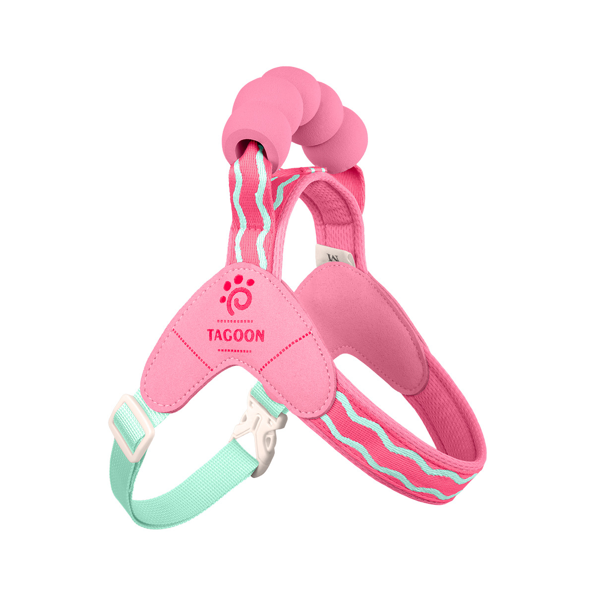Cuerdas de tracción de mascotas de color tracción de dopamina cinturón de pecho de perro portátil de vestir silla de pecho de cuerda de perro en stock