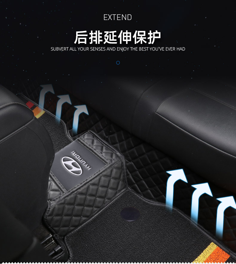 20 Beijing Leading Langting x35 Famous Figure Yuedong x25 New Tucson Special Full Encircled Car Mat