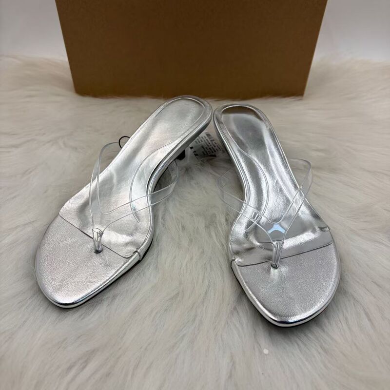 Z Brand 2026 New Comfortable Cat Heel Versatile Thong Sandals Simple Vacation Style Flip-Flops High Heel Sandals for Women Z Brand 2026 New Comfortable Cat Heel Versatile Thong Sandals Simple Vacation Style Flip-Flops High Heel Sandals for Women