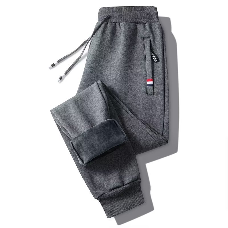 2022 pantalones populares de otoño con los tobillos pantalones casuales de los hombres pantalones de chándal de color sólido de otoño estilo coreano moda suelta deportes