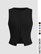 H 33681 Sleeves Vest Top ������������ �羳����ѷŷ��