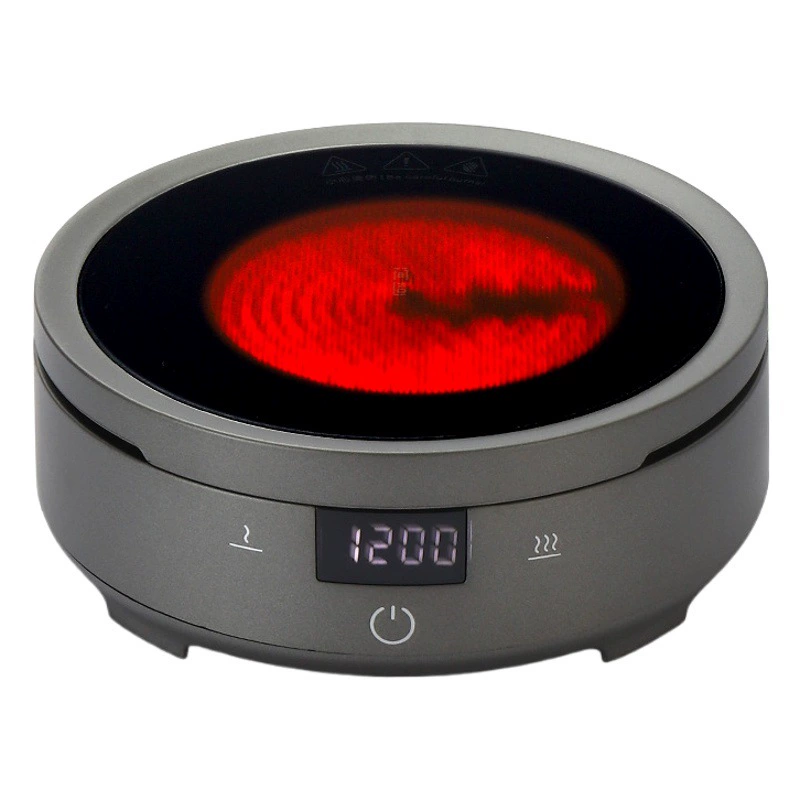 Оптовая Продажа с фабрики простой новый маленький стальной пистолет маленькая электрическая керамическая плита мини чайная плита стеклянная чайная плита электрическая плита