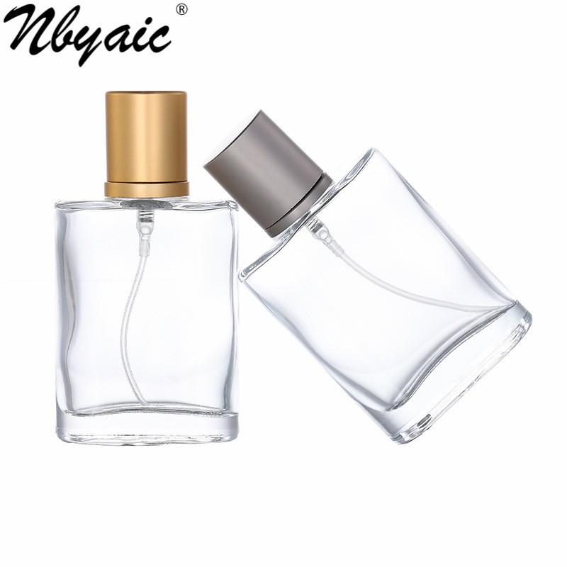 现货供应B004-50ml 透明款香水喷雾瓶化妆品分装瓶便携式玻璃空瓶