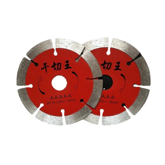 Factory supply 114 dry cutting King Diamond saw blade ceramic tile marble stone diamond cutting piece wholesale