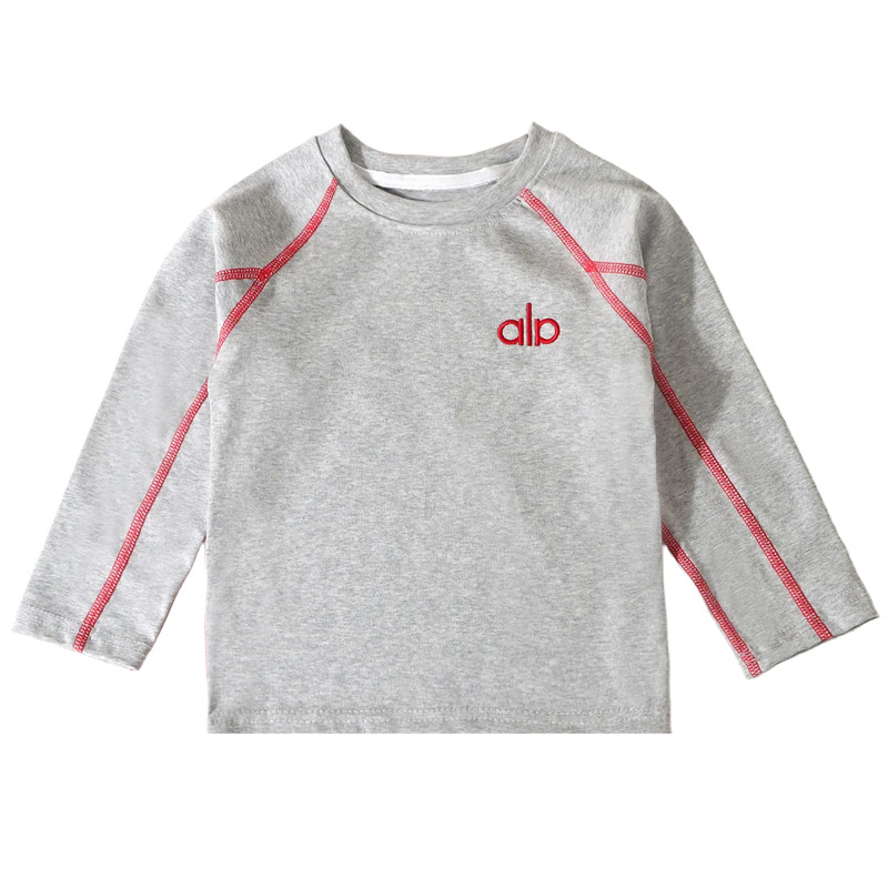 2026 nueva primavera y otoño sin hueso para hombres y mujeres, camiseta de manga larga para niños, chaqueta de abrigo de manga larga