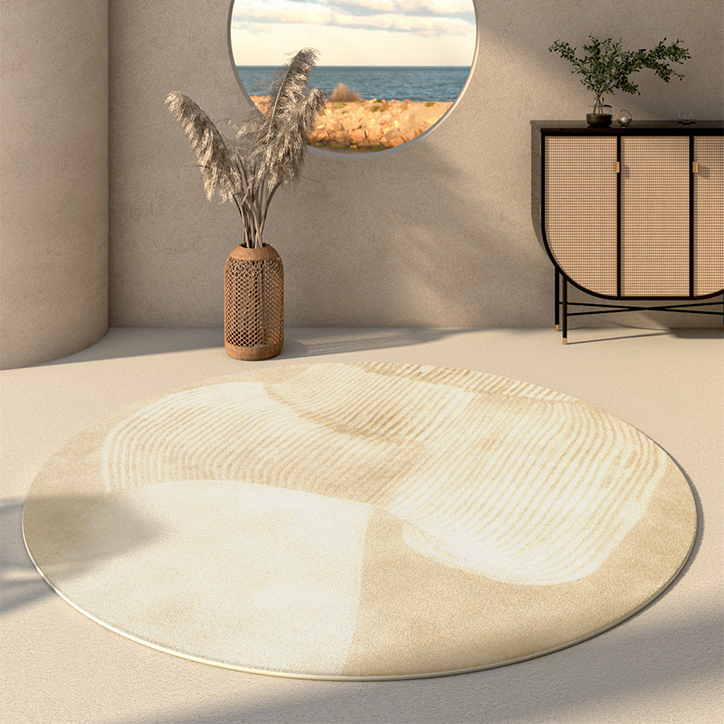 Imitation cashmere round blanket-18
