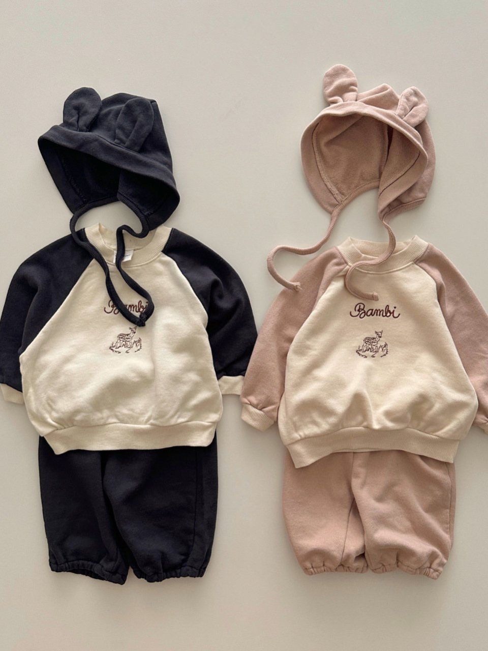 Conjunto de Ropa de Bebé de Estilo Coreano de Primavera, 25 Piezas, Bordado de Ciervo Pequeño, Conjunto de Tres Piezas para Niños Pequeños, Conjunto de Camiseta de Manga Larga para Bebé