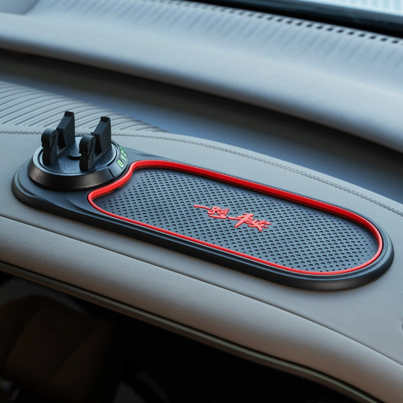 Автомобильный Кронштейн для мобильного телефона многофункциональная креативная противоскользящая накладка центральная консоль автомобиля Автомобильная приборная панель навигационная фиксирующая рамка
