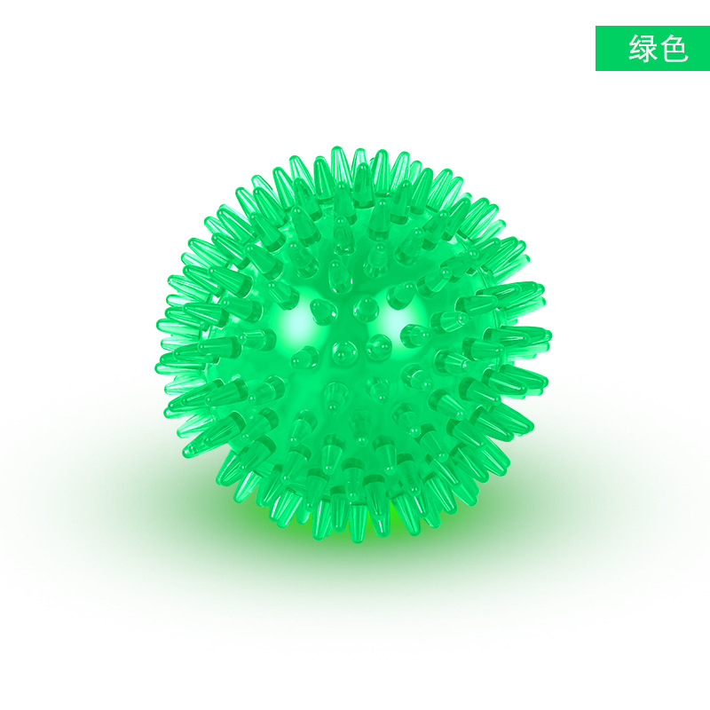 Green transparent ball