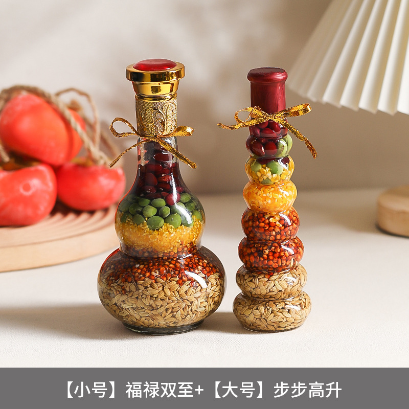 豊かな穀物の装飾品、玄関ホール、新築祝いのギフト、引っ越しの必需品の装飾用品の完全なセット|undefined