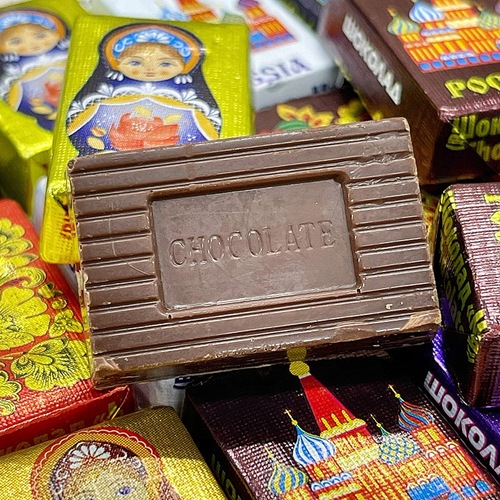 Russian imported chocolate Mia gift box nostalgic snacks 150g Internet celebrity food wholesale dropshipping