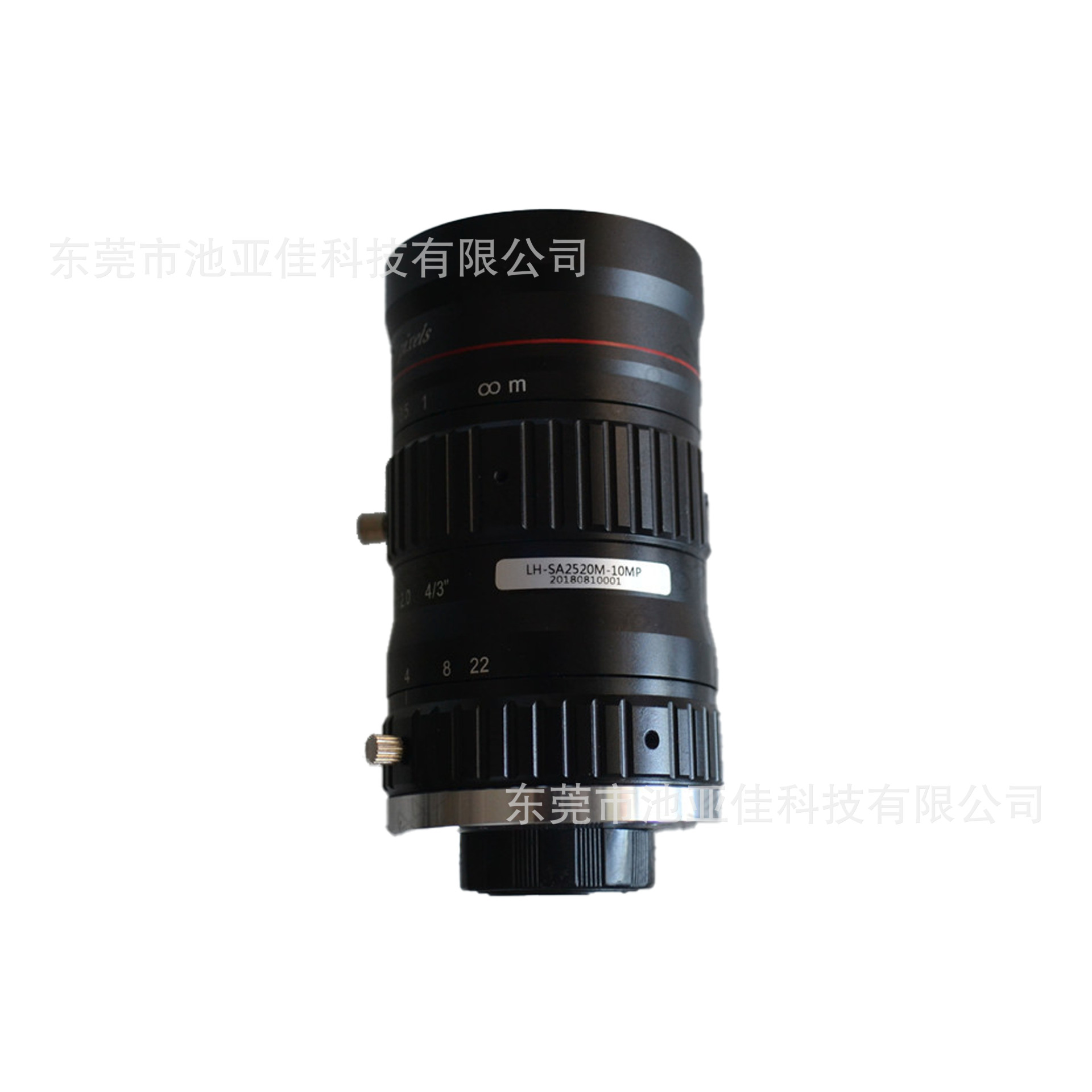 海康威视 LH-SA2520M-10MP 25mm定焦1000万像素工业镜头  议价