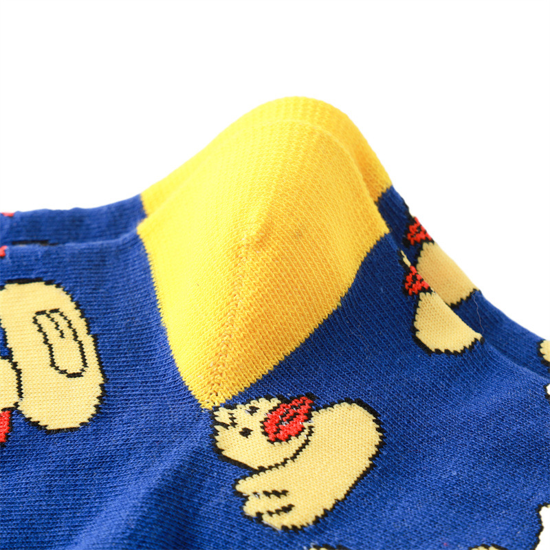 65g Weight Socks Classification Socks Lingerie Type Cotton (more than 50%) Fabric Type A Pair Quantity Casual, Daily Occasion Animal, Color Block Pattern All Seasons Season Unisex Gender Casual, Cartoon Style Style A Pair Casual Cartoon Style Unisex Animal Color Block Cotton (more Than 50%) Crew Socks 12