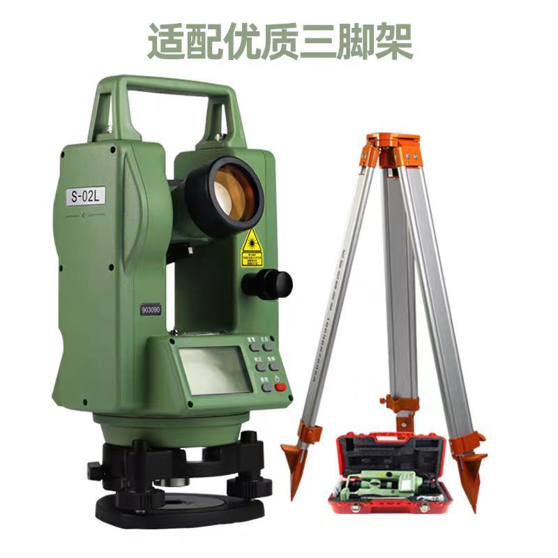 三鼎电子经纬仪DT-02CL上下激光对中高精度工程测绘仪电子测量仪