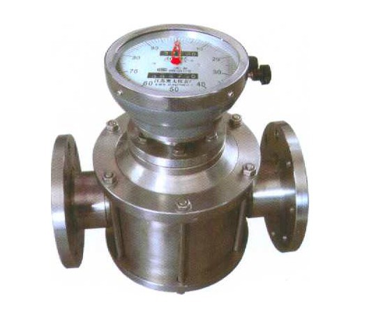 LL-F不锈钢腰轮流量计,不锈钢304材质,精度：0.2%,法兰连接流量计