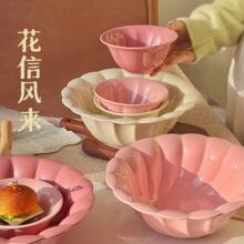 碗碟餐具陶瓷碗家用2025新款特别好看的的饭碗面碗汤碗
