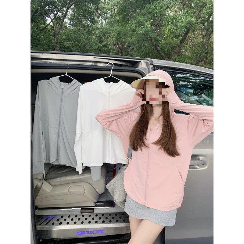 YS8 реальная цена, солнцезащитная одежда из ледяного шелка, женская летняя солнцезащитная одежда, тонкая мужская и женская куртка с большими полями и защитой от УФ-лучей