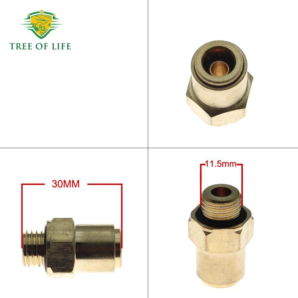 1490086,1 490 086 Conector de tubo de aire de nylon de alta presión para camiones Scania
