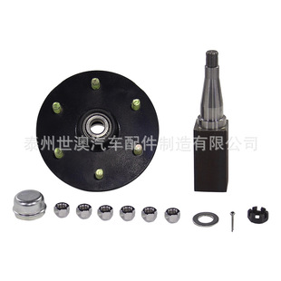 6-hole 2200-pound hub axle head hub unit trailer axle head RV trailer axle Haba head is excellent 190ATSS