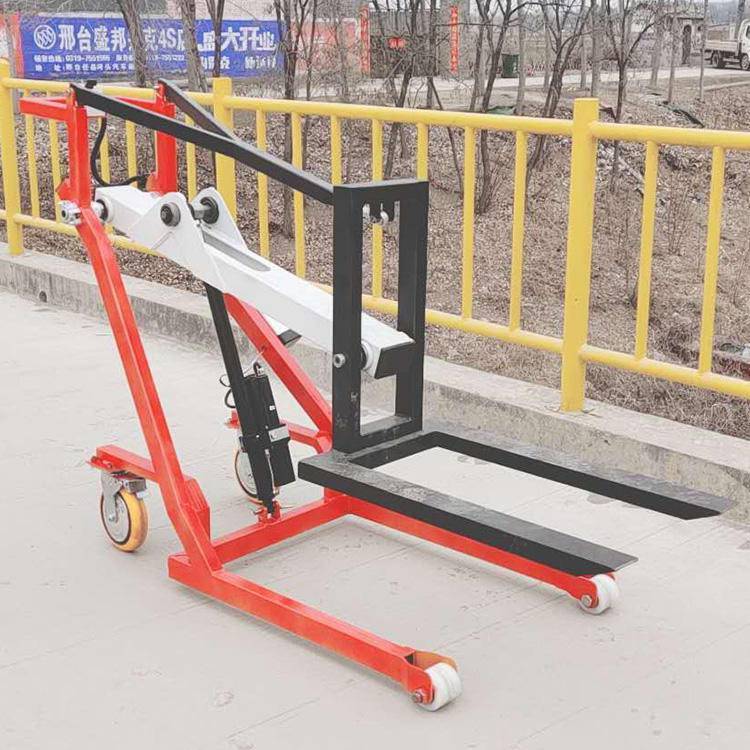 龙煤 手动液压堆高车 电动堆高车 节能环保 低燥声