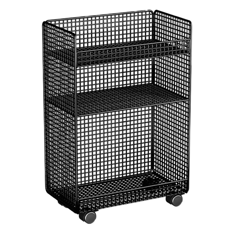 Debajo DE LA MESA de almacenamiento de rack de escritorio carro escritorio inferior estantería escritorio móvil con ruedas Archivo de libro gabinete de almacenamiento