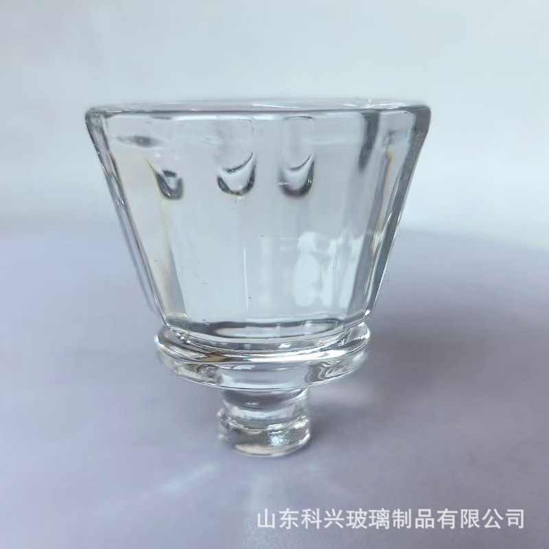 厂家直供白酒瓶水晶玻璃盖透亮高端酒盖配洋酒瓶白酒玻璃瓶盖现货