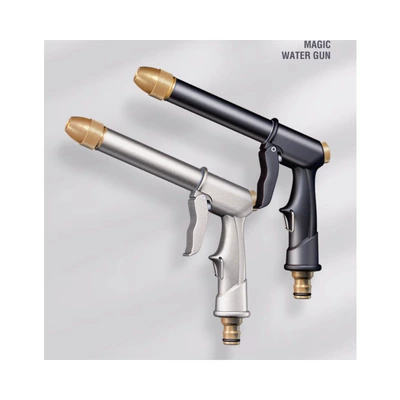 High Pressure Car Wash Garden High pressure car wash water gun - copper-head-silver-thick-rod-water-gun
