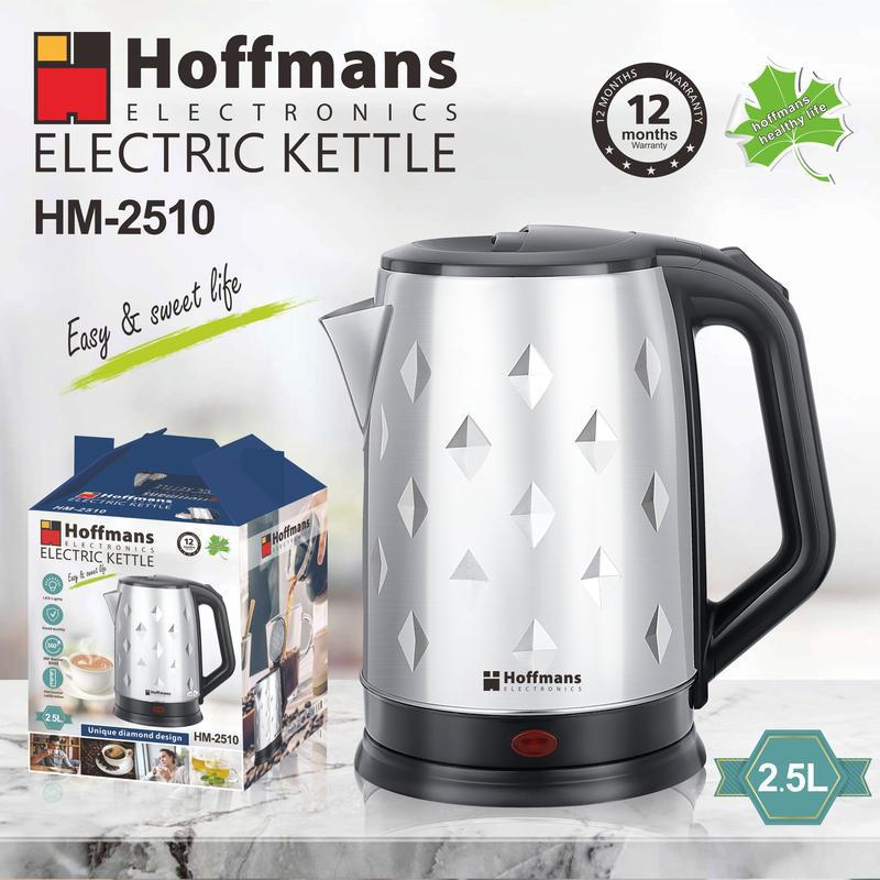 Hoffmans 2510전기 주전자 따뜻하게 유지 2.5L 16PC/CTN