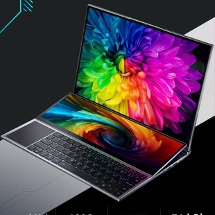 New Touch Screen Dual Screen Laptop 16+14 Inch 10855 Office Learning Design