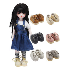 20CM娃鞋配飾配件15cm棉花娃娃用鞋子5CM休閒鞋bjd6分小鞋子百搭