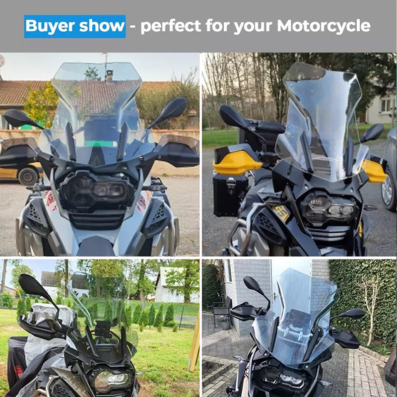Suitable for BMW R1200GS R1250GS ADV water bird modified front windshield raised windshield deflector
