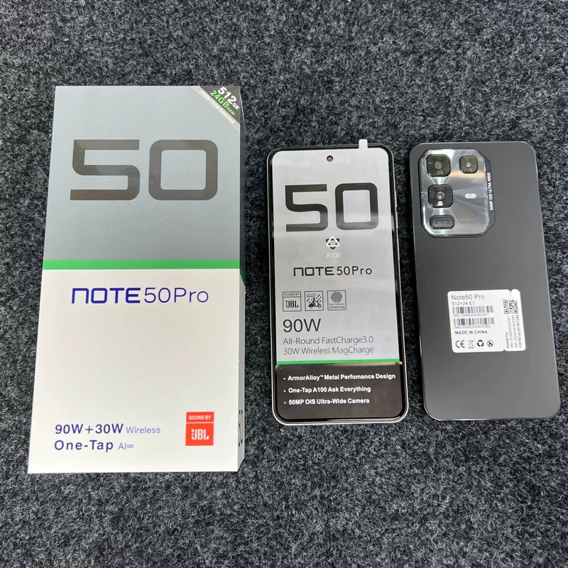 Кросс-бордер экспорт смартфона NOTE50 Pro 24+512ГБ международный HD смартфон оптом