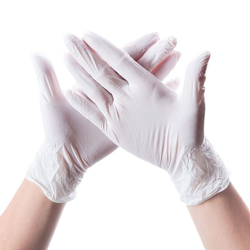 Guantes quirúrgicos médicos Guantes de inspección estéril desechables Guantes de goma de látex Embalaje independiente de grado alimenticio