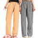 New Plaid Shorts Women's Summer Thin Candy Color Korean Cotton Sports High Waist Loose Casual Straight Pajama Pants